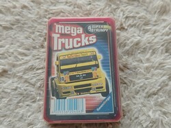 Mega Trucks - kamionos kártya - Super Trumpf