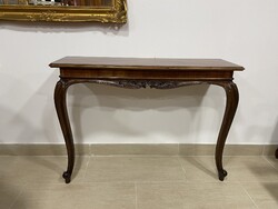 Neobarok carved console table