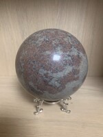 Különleges Természeti Csoda: 128 mm-es Brazíliai Arany Aventurin Gömb (2360g)