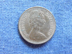 Egyesült Királyság  1/2 Penny 1974