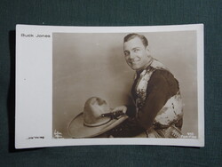 Képeslap,film,mozi,művészet,Buck Jones színész,1920-