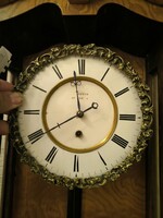 Biedermeier falióra szàmlap - ring réz karika díszes 17 cm szàmlapra !