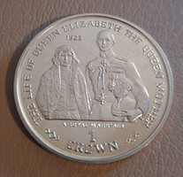 Gibraltár 1 crown, 1999 - Az Anyakirályné élete - Királyi esküvő 1923 - Emlékérme