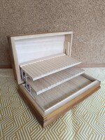 Cigaretta tartó dísz fadoboz