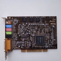 Creative Labs Audigy SB0160 5.1 Sound Card 24bit PCI , használt , működik   .