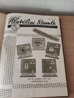 Filatéliai Szemle -1961 egybekötve.