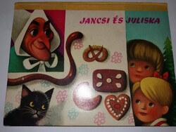 1981.V. Kubašta - Jancsi és Juliska 3D-s TÉRBELI mesekönyv JÓ ÁLLAPOTBA - ARTIA VERLAG PRÁGA