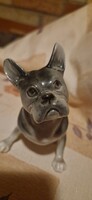 Francia buldog porcelán figura