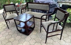 Régi szalon garnitúra art deco és a szecesszió határán antik ülőgarnitúra