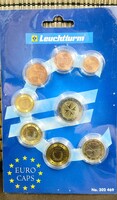 Máltai 8 részes euro forgalmi sor 2008 kapszulában (UNC)