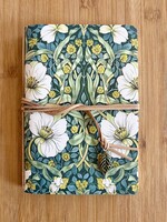 Floral notebook in William Morris style