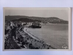 Régi képeslap Nizza – Angol sétány- Francia Riviéra Panoráma