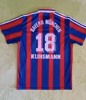 M-es vintage adidas Jürgen Klinsmann FC Bayern München (1995/97) hazai mez