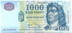 1000 forint 2004 "DB" UNC