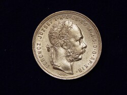 Ezüst I. Ferencz József 1 Forint  1881 KB