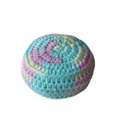 Footbag/ babzsák  pink-türkiz-sárga