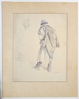 Deák Ébner – Studium figury / Life Drawing, original, signed