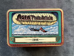 AGFA Photo-Article 1906 fém doboz