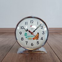 Régi tyúkos ébresztős vekker óra
