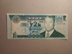 Fidzsi-szigetek - 2 Dollár 2000 UNC