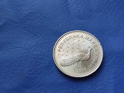 MACEDÓNIA 10 DENARI 2017 PÁVA! UNC!