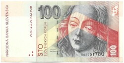 100 korun korona 2004 Szlovákia aUNC