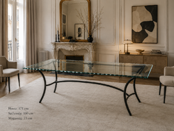 Giacometti style vintage designer table