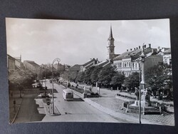 Régi képeslap Sopron - Lenin körút 1966 /250528/