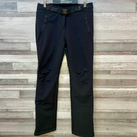 Decathlon Quechua fekete bélelt túranadrág/sínadrág 40