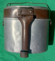 II.Vh Német katonai Wehrmacht SS ételes,  csajka 1944