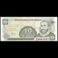 Nicaragua 10 Centavos 1991 P-169a (1) UNC