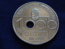 Magyarország 1000 forint,1993 Labdarúgó Világbajnokság 1994 (Lebó Ferenc) BU 0.9250-ös ezüst 31,46 g