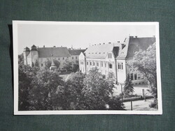 Képeslap,Mosonmagyaróvár,Gazdasági akadémia látkép,részlet,Amen Zoltán Vida Ferenc kiadás, 1940-