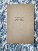 Offprint From Vasi Szemle 1964. Year 4. Issue .
