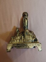 Religious Object and Music Box from the Lourdes Pilgrimage Site