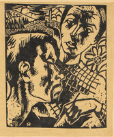 Oelmacher Anna (1908-1991): Unreadable Title, 1937 - Wood Engraving