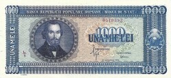 1000 lei lej 1950 Románia Ritka aUNC