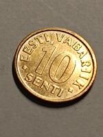 Észtország 10 senti 2008 EF