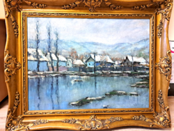 János László Áldor - Winter Landscape