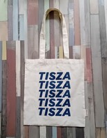 Új Tisza kampány vászontáska, szatyor, válltáska