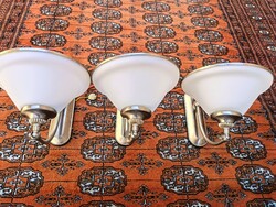 Kolarz Frosted Nickel Wall Sconce 3 pcs. Negotiable.