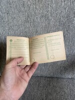 Takarekszelven regi sárga csekk kb ket világháború közti vagy passz