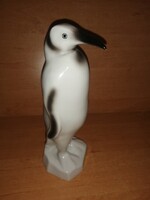 Hollóházi porcelán pingvin figura