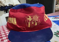 Retro FC BARCELONA szurkoló sapka