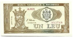 1 leu lei lej 1992 Moldova UNC
