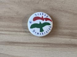 SZDSZ választási kitűző 1990
