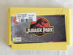 Videójáték kazetta 25 - Jurassic Park 8bit játékkazetta Orosz