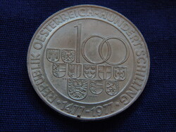 Ausztria 100 Schilling (KM#2936) 1977 0.6400 ezüst 24 g.