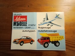 Schuco Modelle katalógus / prospektus (1970-es évek) gyűjtői darab