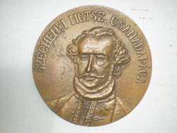 GRÓF SZÉCHENYI ISTVÁN , Bronz , R R RITKASÁG